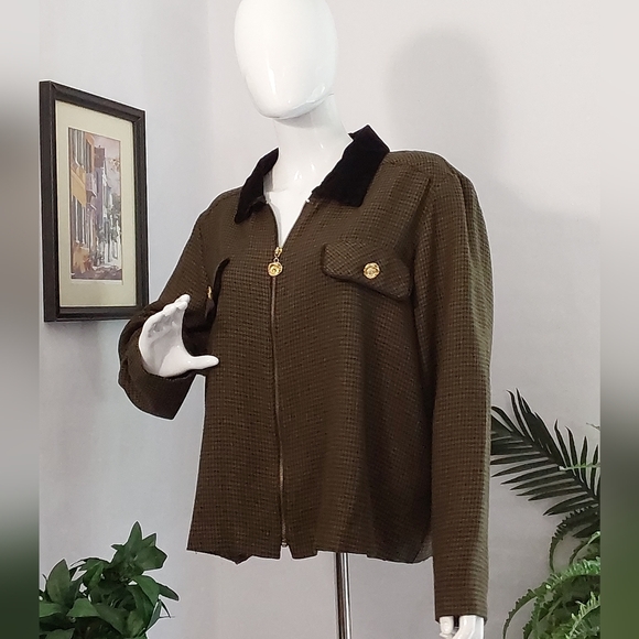 VTG Giorgio Fiorlini - Women's Jacket - SIZE: 18 - Picture 2 of 6